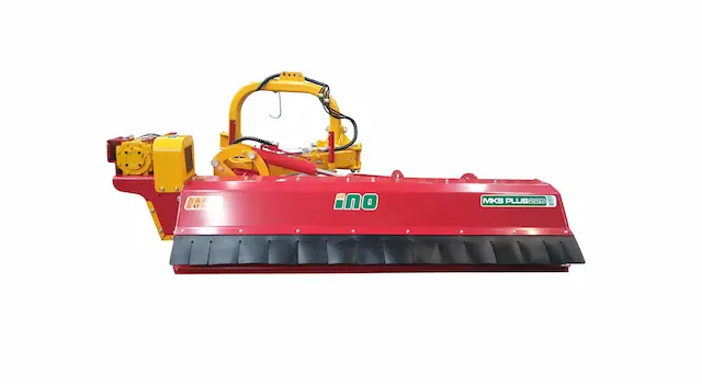 Mulčer MKS Plus možemo koristiti kod mulčiranja nasipa u kombinaciji sa prednjim ELITE ili EURO. 