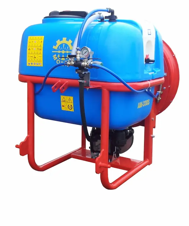 Namenjeni su zaštiti plantažnih zasada vinograda, voćnjaka, hmelja i šuma. Uz pomoć atomizera se postiže najkvalitetnija zaštita